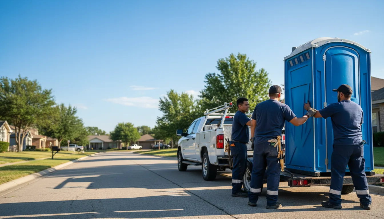 Portable Toilet Rental in Sunset, SC near me